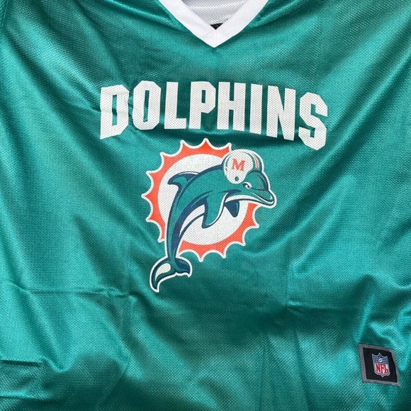 NFL Multicolor Los Angeles Chargers & Miami Dolphins Reversible Jersey Size XL - Picture 7 of 13